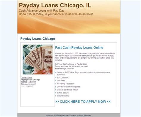 Payday Loans Chicago Reviews